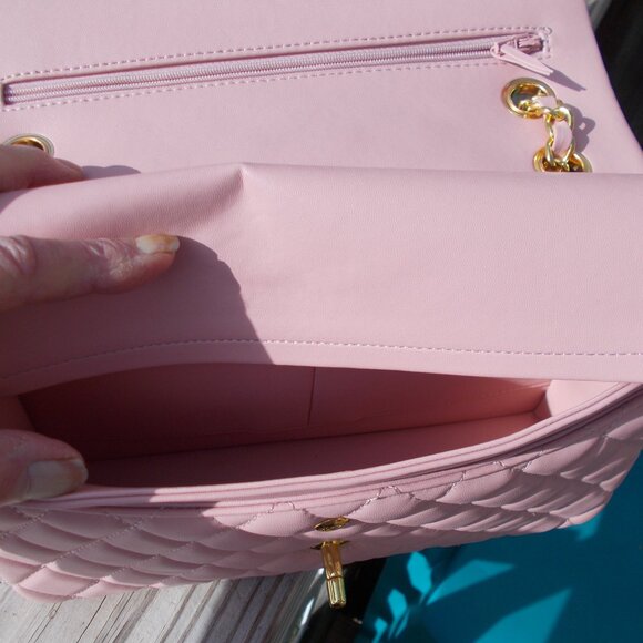 Quilted handbag pink - Picture 5 of 5
